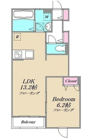 武蔵関駅 徒歩18分 1階の物件間取画像